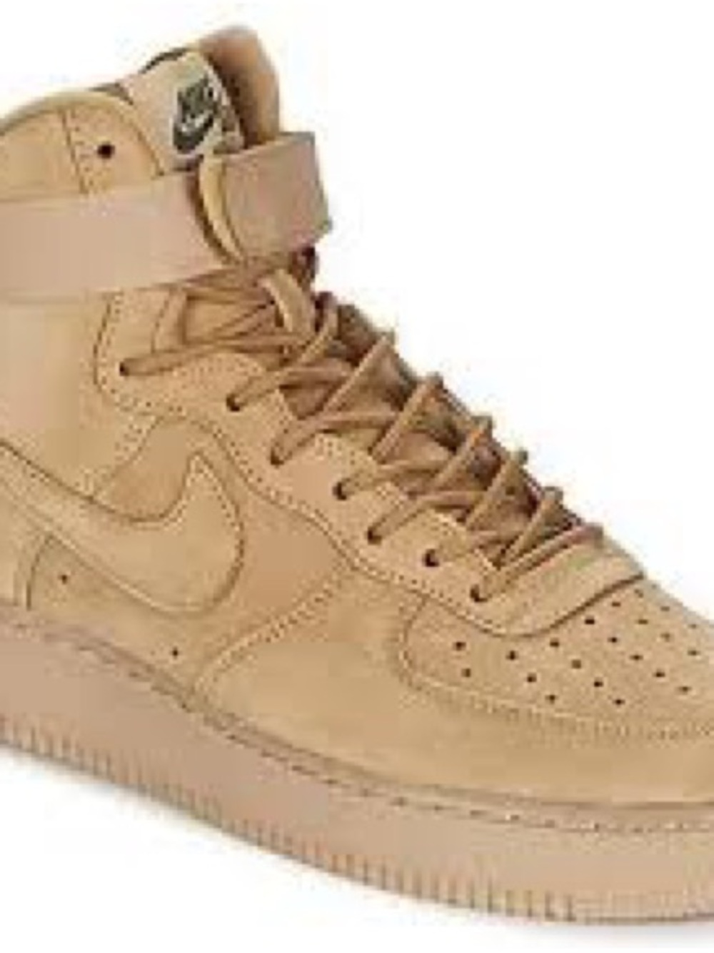 Nike Air Force 1 Men’s High-Top Sneaker in Tan